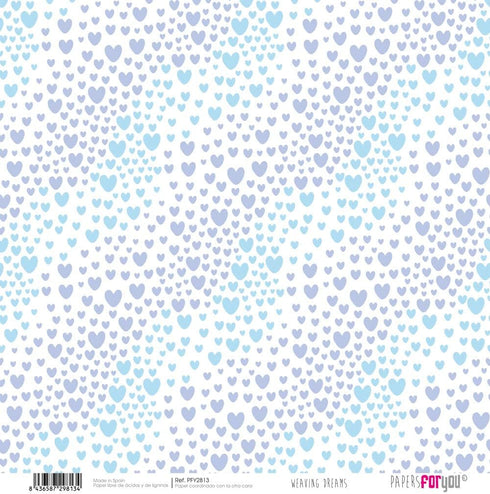 Papers For You - Scrapbooking and Craft Paper Kit | "Weaving Dreams" Collection | Includes 12 Double Sided Papers with Different Designs + 2 Cut-O...