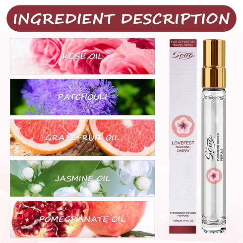 3PCS Alloura Pheromone Perfume For Women, Alloura Fragrance Pheromone Perfume Attract Men, Long Lasting Fragrance, Increase Self Confidence for Wo...