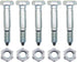 10 PK 1/4" 53200500 Shear Bolts and Nuts Replacements for Ariens 05907100 51001600 532005 Snow Blower...