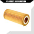 No.06L115562 Engine Oil Filter for Volkswagen Golf 2015 / Inner Transmission Oil Filter/Durable / 1 Set Yellow...