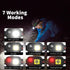 Headlamp LED Rechargeable with Red Light, Lightweight Camping Headlamps for Adult & Kids with Motion Sensor, IP65 Waterproof 3 Light Souces Headla...