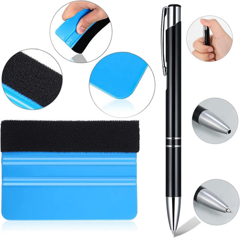 Weeding Tools for Vinyl?2 Pieces Air Release Pen Craft Vinyl Weeding Tools Stainless Steel Point Retractable Air Release Weeding Tools for Craft W...