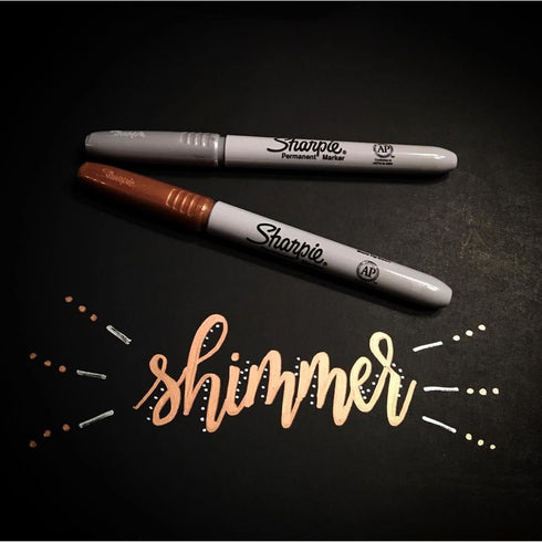 Sharpie Metallic Permanent Markers | Fine Point for Bold Details | Gold | 1 Marker Pen...