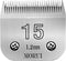 15 Cut Length 3/64"(1.2mm) Detachable Pet Dog Clipper Blades UltraEdge Series Compatible with Most Andis,Oster A5 Wahl KM Series Clippers...