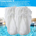 (20 Pack) Pool Micro Filter Mesh Bags for Pool Blaster Water Tech Catfish Ultra Vacuum Sand & Silt Cleaner Filter...
