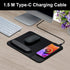 15W Wireless Charging Mouse Pad with Wrist Support, Fast Qi Wireless Charger Mouse Mat for iPhone 14/13/12/12 Pro/11/11Pro/XR/Xs/X/8, Samsung Gala...