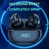Wireless Ear Clip Bone Conduction Earbuds Open Ear Headphones Bluetooth, Clip On Sport Wireless Earbuds Waterproof Outer Headphones Cycling Runnin...
