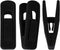Trgowaul Thin Velvet Hangers Clips, Strong Finger Clips Perfect for Pants (20pc, Black)...