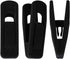 Trgowaul Thin Velvet Hangers Clips, Strong Finger Clips Perfect for Pants (20pc, Black)...