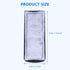 Fish Tank Filter Cartridge, 6Pcs Aquarium Filter Cotton Replacement, Wall Mounted Filter Accessory Cartridge Carbon Supplies...