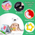 Tummy Time Mirror Baby Toys Infant Toys Black and White High Contrast Baby Crinkle Toys 0-6 Months with Teether - Montessori Newborn Sensory Toys ...