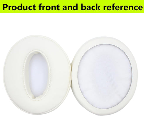 HD4.50BT Ear Pads Replacement Type Memory Foam Leather Ear Pads Suitable for Sennheiser HD4.50BT HD4.50BTNC HD4.40BT Headset Use (White)...