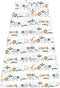 Hudson Baby Unisex Baby Cotton Sleeveless Wearable Sleeping Bag, Sack, Blanket, Safari Life, 0-6 Months...