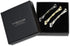 3PCS Shirt Collar Clips Necktie Tie Clips Clip-on Collar Bars Gold Silver Black Metal Cravat Clips Collar Pin Accessories for Men...
