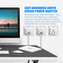 South Africa Travel Plug Adapter,South Africa Plug Adapter 3 Prong Safe Grounded USA to Any Type M for Country Such as Botswana,Nepal Pakistan,Nam...