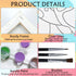 Nuberlic Pre Drawn Canvas Paint Kit, Adult Sip and Paint Party Favor DIY Date Night Activity Supplies, Birthday Gift Star Night (12x16)...