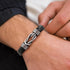 Infinity Knot Leather Bracelet Forever Linked Together Bracelet Birthday Christmas Anniversary Bracelet Idea Mens Braided Cuff 7.8/8.5/9 Inches Br...