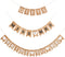 Blulu 3 Pieces Bridal Shower Decor Set Rustic Burlap Bunting Banner Gifts for Bachelorette Party Decoration(Black)...