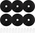 Tree Weed Barrier Mat, Non-Woven Degradable Garden Weed Barrier Landscape Fabric Mulch Ring Tree Protector with Stakes (6 Pack, 16 Inch)...