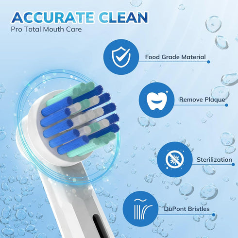 Replacement Toothbrush Heads Compatible with Oral B Braun?10 Pack (Individually Packaged) Professional Sensitive Electric Toothbrush Heads Refill ...