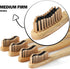 20 Count Bamboo Toothbrushes (Soft+Medium), Natural Wood Toothbrushes Bulk, Eco-Friendly, BPA Free, Biodegradable & Compostable Charcoal Wooden - ...