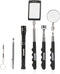 NEIKO 20736A (6) Piece Set, Magnetic Tool & Telescoping Mirror Set, Adjustable Telescoping Magnetic Pickup Tool, Flashlight 15lb Retriever Tool, 3...