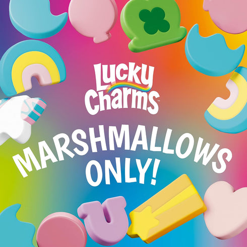 Lucky Charms Just Magical Marshmallows, Limited Edition Snacks, Dessert Ingredient and Topping, 4 oz...