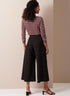 Butterick Misses' Cropped Wide Leg Pants Sewing Pattern Packet by Palmer/Pletsch, Design Code B6973, Sizes 18-20-22-24-26, Multicolor...