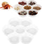 2 Pcs Hermit Crab Ceramic Food Dish, Small Hermit Crab Water Dish Hermit Crab Kit Mini Food Dish Kit for Hermit Crab Tarantula and Snail (White)...