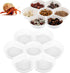 2 Pcs Hermit Crab Ceramic Food Dish, Small Hermit Crab Water Dish Hermit Crab Kit Mini Food Dish Kit for Hermit Crab Tarantula and Snail (White)...