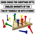 Tricky Triangle Classic Travel Wooden Brain Teaser Peg Game- 12 Per Pack...