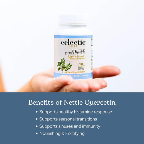 Eclectic Herb - Nettle Quercetin Capsules | Non-GMO, Vegan | 90 CT...