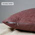 David's Home Corduroy Lumbar Pillow Covers 12x20 Inches-2 Pack Decorative Throw Pillow Covers-Rectangle Cushion Covers for Couch Sofa Living Room-...