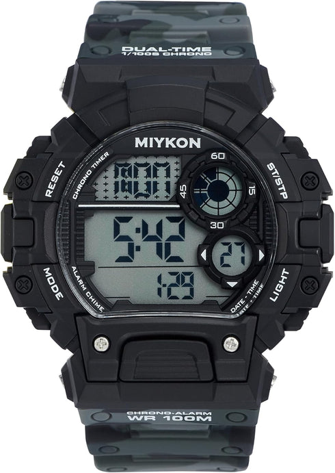 Digital Watches for Men - Multifunction Digital Watch, Chronograph Stopwatch, Daily Alarm, Countdown, Lap Timer, Dual Timezone, Auto Calendar Day ...