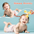 Suction Cup Toy for Baby,3 Pcs Spinning Toy Early Education Bathtub Toy Sea Animals Design Super Suction Intelligence Development High Chair Toys ...