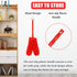 16 inch Microfiber Feather Duster, Big Microfiber Duster Make Home Cleaning More Efficient and Easy, Cleaning Tool for Office, Fan, Car, Computer,...