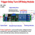 Jadeshay DC 12V Adjustable Timer Delay Module, High Precision Turn Off Relay Switch 1-10sec for Automation, Robotics, Intelligent Systems......