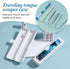 2 Pcs Toothbrush Travel Case, Convenient Colorful Pattern Travel Toothbrush Case and Travel Toothbrush Holder, Toothbrush Covers and Toothbrush Ho...