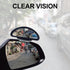 Blind Spot Mirror Adjustable 360 Degree Car Side Mirror, HD Glass Rear View Mirror Exterior Accessories for Car SUV Frame Thickness Less than 5MM...