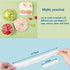 Fresh Keeping Bags,200 PCS Reusable Plastic Bowl Covers and 1 PCS Plastic Bag Holder?Elastic Storage Wraps for Containers...