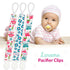 Liname Neutral Pacifier Clip - 3 Pack Pacifier Clips for Boys & Girls - Binky Holder Soothie Paci Clip Binkie Clip - Unisex Pacifer Clip - Baby Pa...