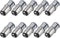 10 Packs LED Light Bulbs Super Bright 1157 2057 2357 7528 BAY15D for Cars 12V Non-Polarity 39-SMD LED Chipsets with Projector for Turn Signal Ligh...