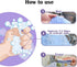 24 Pack Light Scouring Pad with Foam, Triple Cleaning Scrub Pad Singles Heavy Duty Household Non-Scratch Abrasive Hand Pad Multi Surface Magic Spo...