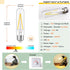Dimmable Tubular Led Bulb E26 led Light Bulb,T10 T30 Vintage LED Bulbs, 40 watt Equal 4W, 2700K Warm White light Edison Lights Bulbs, AC120V, 400l...