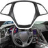 Carbon Fiber Look Steering Wheel Cover Molding Cover Trim For Chevrolet Corvette C7 Z06 Z51 ZR1 Stingray Grand Sport 2014 2015 2016 2017 2018 2019...