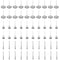 60 Pack Wire Wheel Brush Set, 1/8 Inch Shank Stainless Steel Brush Kit Rotary Buffing Brush Wheel, Rust Removal Tool Set, Wire Pen Brush + Bowl-Sh...