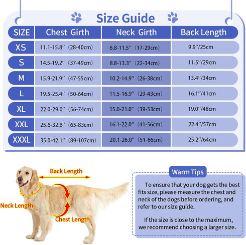 Malier Dog Winter Coat, Classic Plaid Fleece Dog Cold Weather Coats Dog Jacket with Pocket, Windprood Warm Dog Coat Vest Winter Pet Clothes Appare...