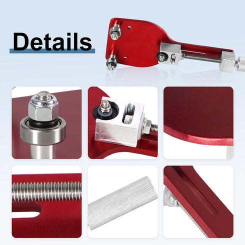 Oil Filter Cutter Tool,Oil Quick Openenr Filter Cutting Range 2/3"-8/5" Replace 77750 Red...
