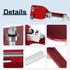 Oil Filter Cutter Tool,Oil Quick Openenr Filter Cutting Range 2/3"-8/5" Replace 77750 Red...