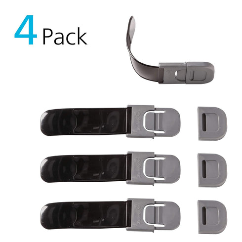 Safety 1st SS Multi-Purpose Appliance Lock, 4PK, Silver...